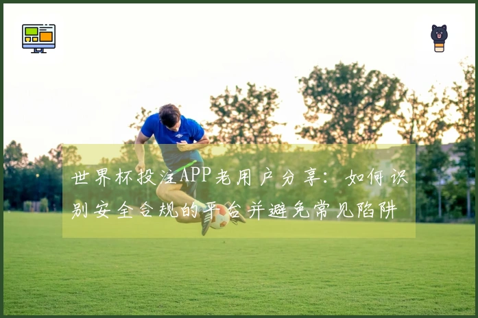 世界杯投注APP老用户分享：如何识别安全合规的平台并避免常见陷阱