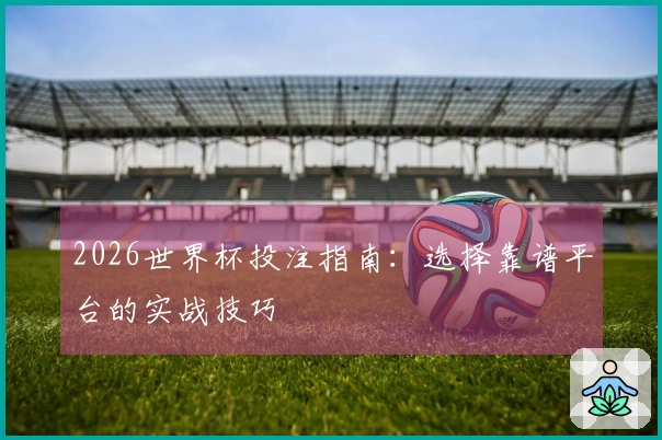 2026世界杯投注指南：选择靠谱平台的实战技巧