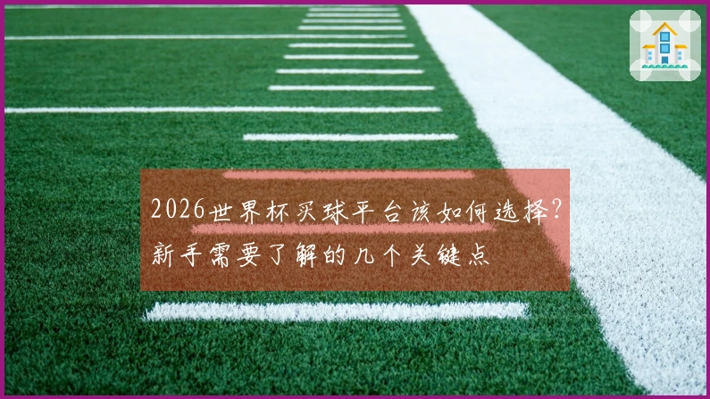2026世界杯买球平台该如何选择？新手需要了解的几个关键点