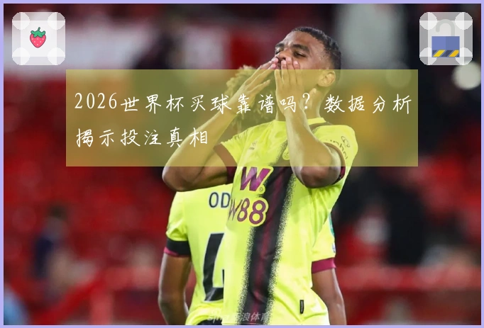 2026世界杯买球靠谱吗？数据分析揭示投注真相