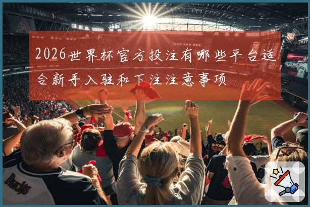 2026世界杯官方投注有哪些平台适合新手入驻和下注注意事项